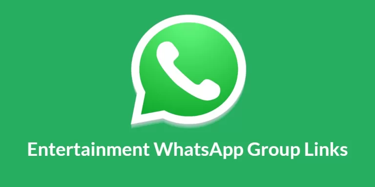 Entertainment WhatsApp Group Links