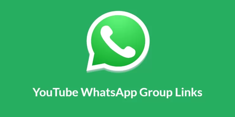 YouTube WhatsApp Group Links