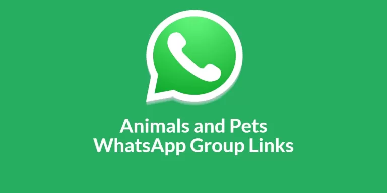 Animals And Pets WhatsApp Group Links