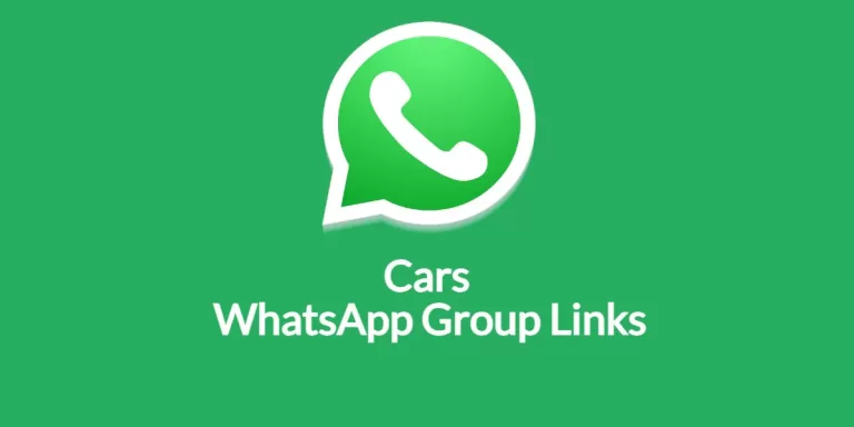 Cars WhatsApp Group Links