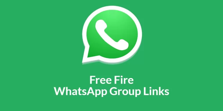 Free Fire WhatsApp Group Links