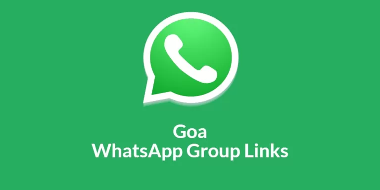 Goa WhatsApp Group Links