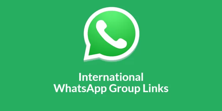 International WhatsApp Group Links