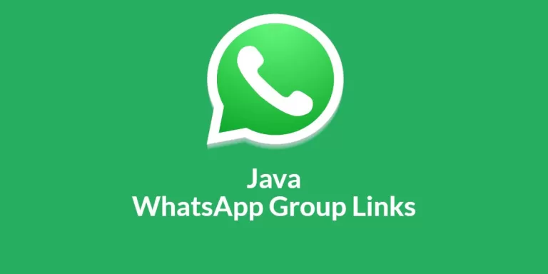 Java WhatsApp Group Links