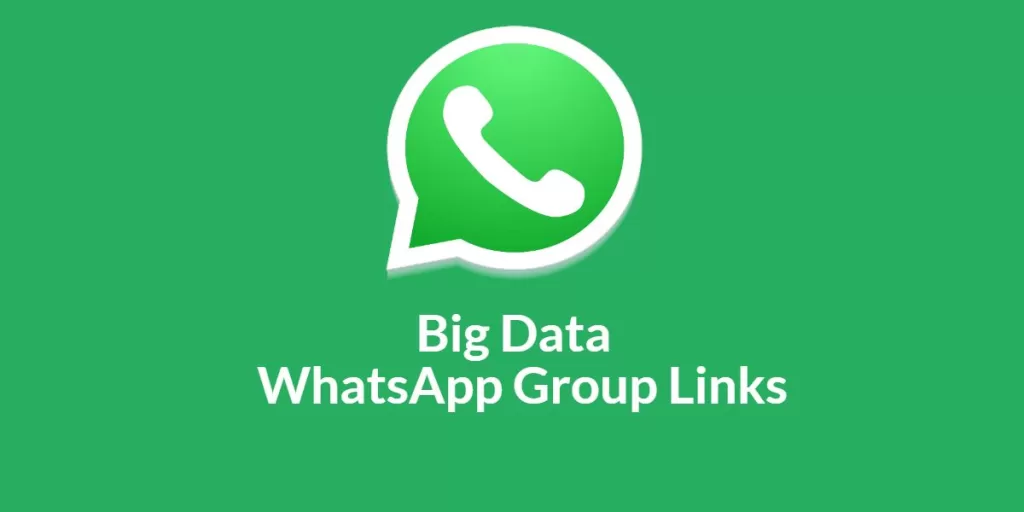 Big Data WhatsApp Group Links