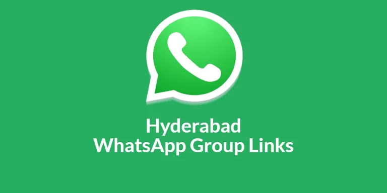 Hyderabad WhatsApp Group Links