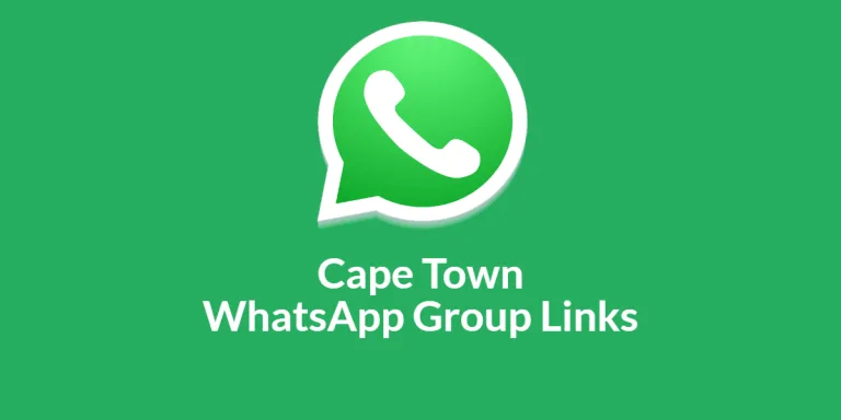 Cape Town WhatsApp Group Links