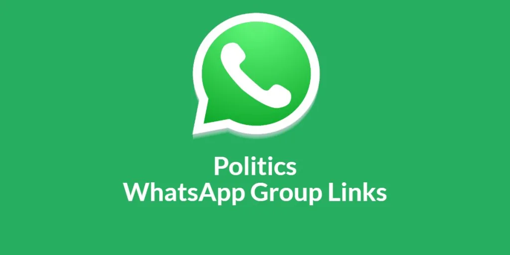 Politics WhatsApp Group Links