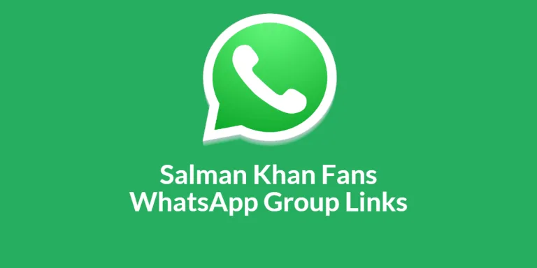 Salman Khan Fans WhatsApp Group Links